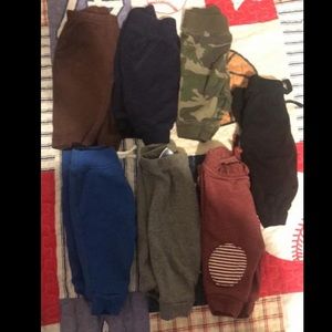 7 pairs of 0-3 months joggers